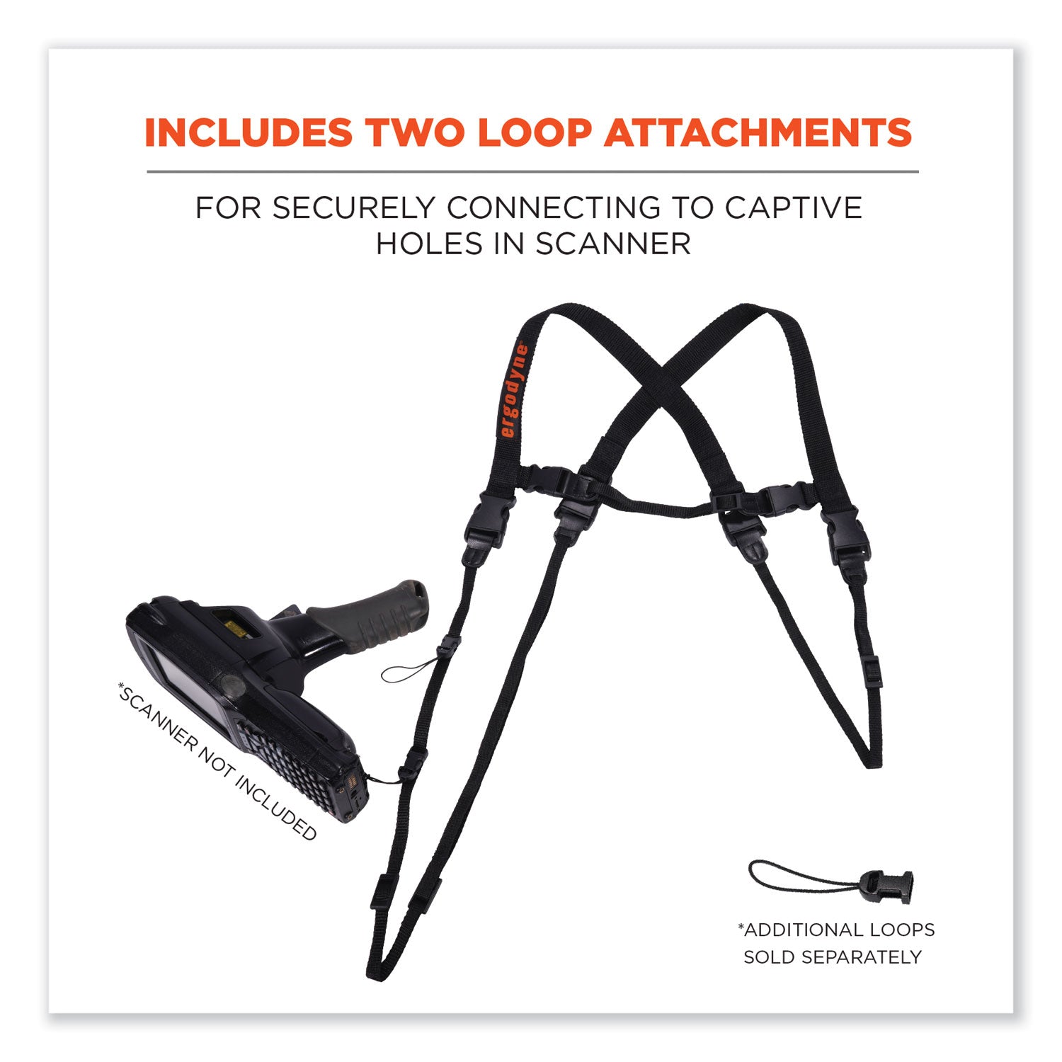 squids-3132-barcode-scanner-lanyard-harness-large-20-arm-strap-43-lanyard-strap-hi-vis-lime-ships-in-1-3-business-days_ego19134 - 2