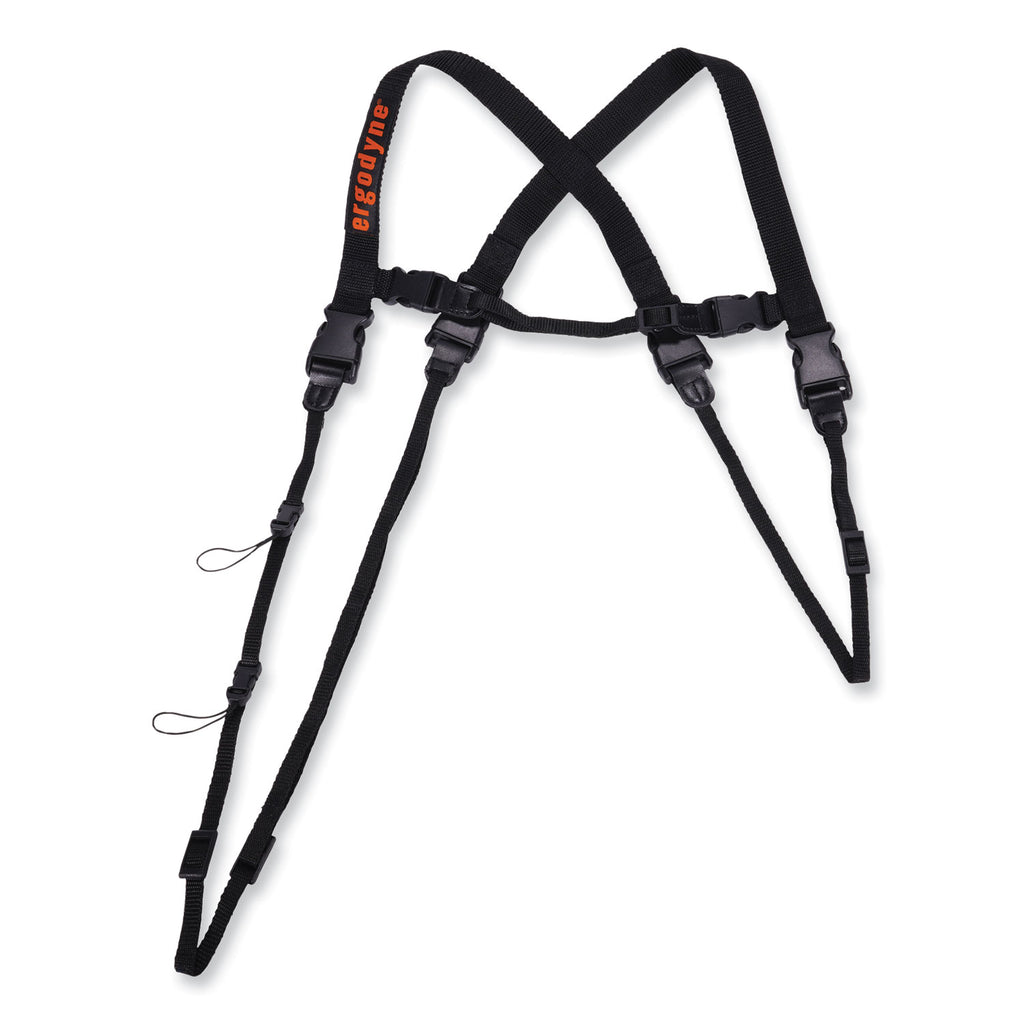 Squids 3132 Barcode Scanner Lanyard Harness, Large: 20" Arm Strap, 43" Long Lanyard Strap, Black, Ships in 1-3 Business Days