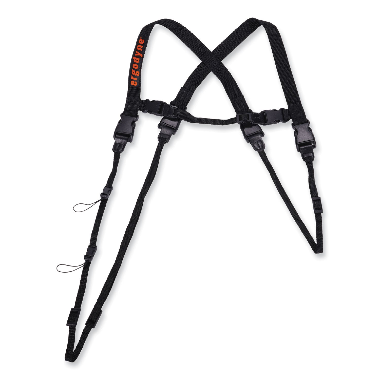 Squids 3132 Barcode Scanner Lanyard Harness, Large: 20" Arm Strap, 43" Long Lanyard Strap, Black, Ships in 1-3 Business Days