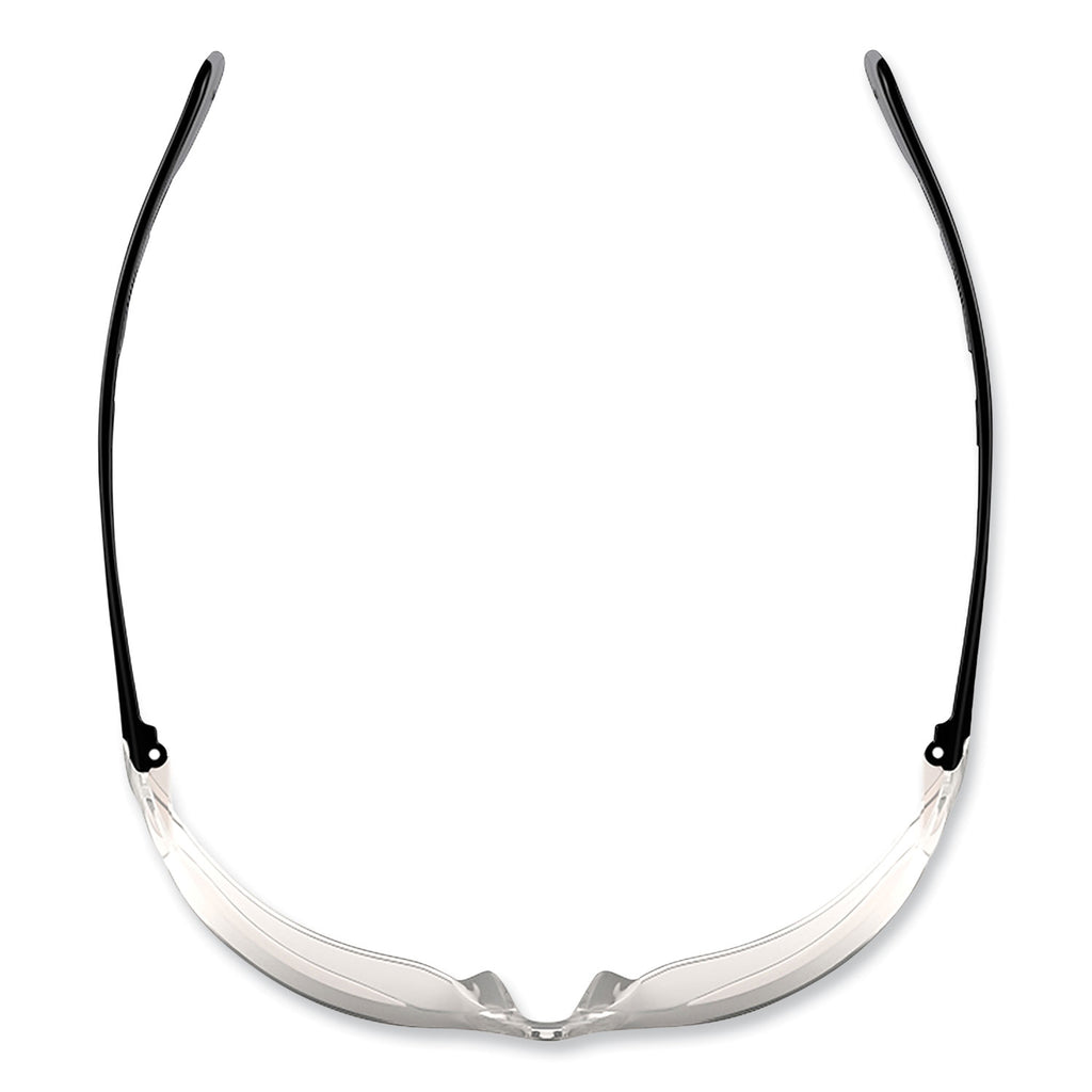 Skullerz Vali Frameless Safety Glasses, Matte Black Nylon Impact Frame, Clear Polycarbonate Lens, Ships in 1-3 Business Days