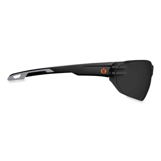 Skullerz Vali Frameless Safety Glasses, Matte Black Nylon Impact Frame, Smoke Polycarbonate Lens, Ships in 1-3 Business Days