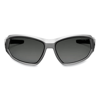Skullerz Loki Safety Glasses/Goggles, Matte Gray Nylon Impact Frame, Polarized Smoke Polycarb Lens,Ships in 1-3 Business Days