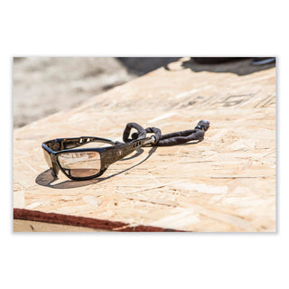 Skullerz 3200 Cotton Eyewear Lanyard, 14" Long, Black, Ships in 1-3 Business Days