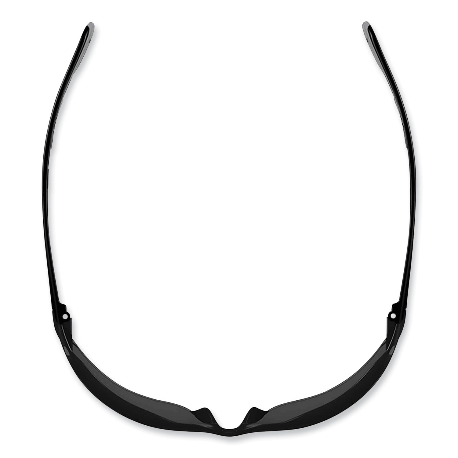 Skullerz Vali Frameless Safety Glasses, Black Nylon Impact Frame, Anti-Fog Smoke, Polycarb Lens, Ships in 1-3 Business Days
