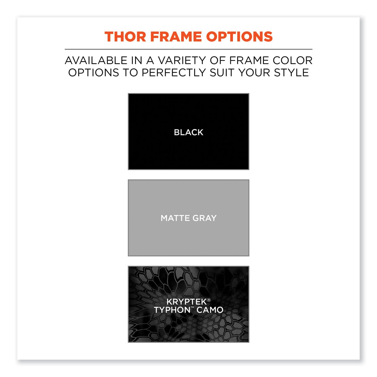 Skullerz Thor Safety Glasses, Black Nylon Impact Frame, Polarized G15 Polycarbonate Lens, Ships in 1-3 Business Days