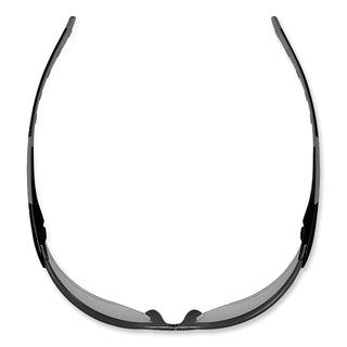 Skullerz Saga Frameless Safety Glasses, Black Nylon Impact Frame, AntiFog Indr/Outdr Polycarb Lens,Ships in 1-3 Business Days