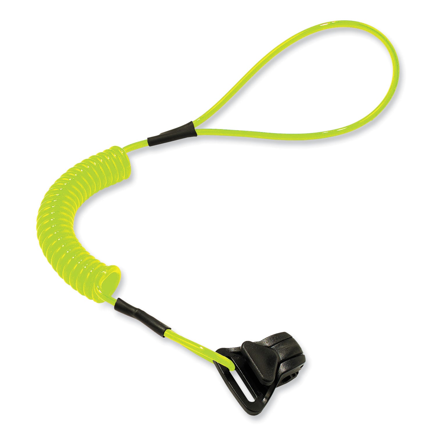squids-3158-coiled-lanyard-with-clamp-2-lb-max-working-capacity-12-to-48-long-lime-ships-in-1-3-business-days_ego19159 - 1