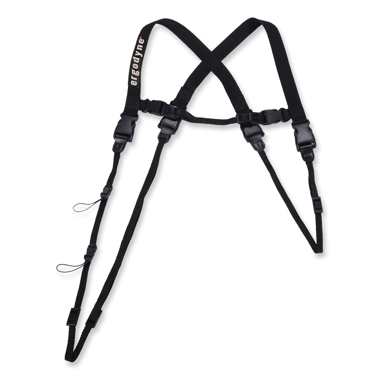 Squids 3132 Barcode Scanner Lanyard Harness, Small: 13" Arm Strap, 32" Long Lanyard Strap, Black, Ships in 1-3 Business Days
