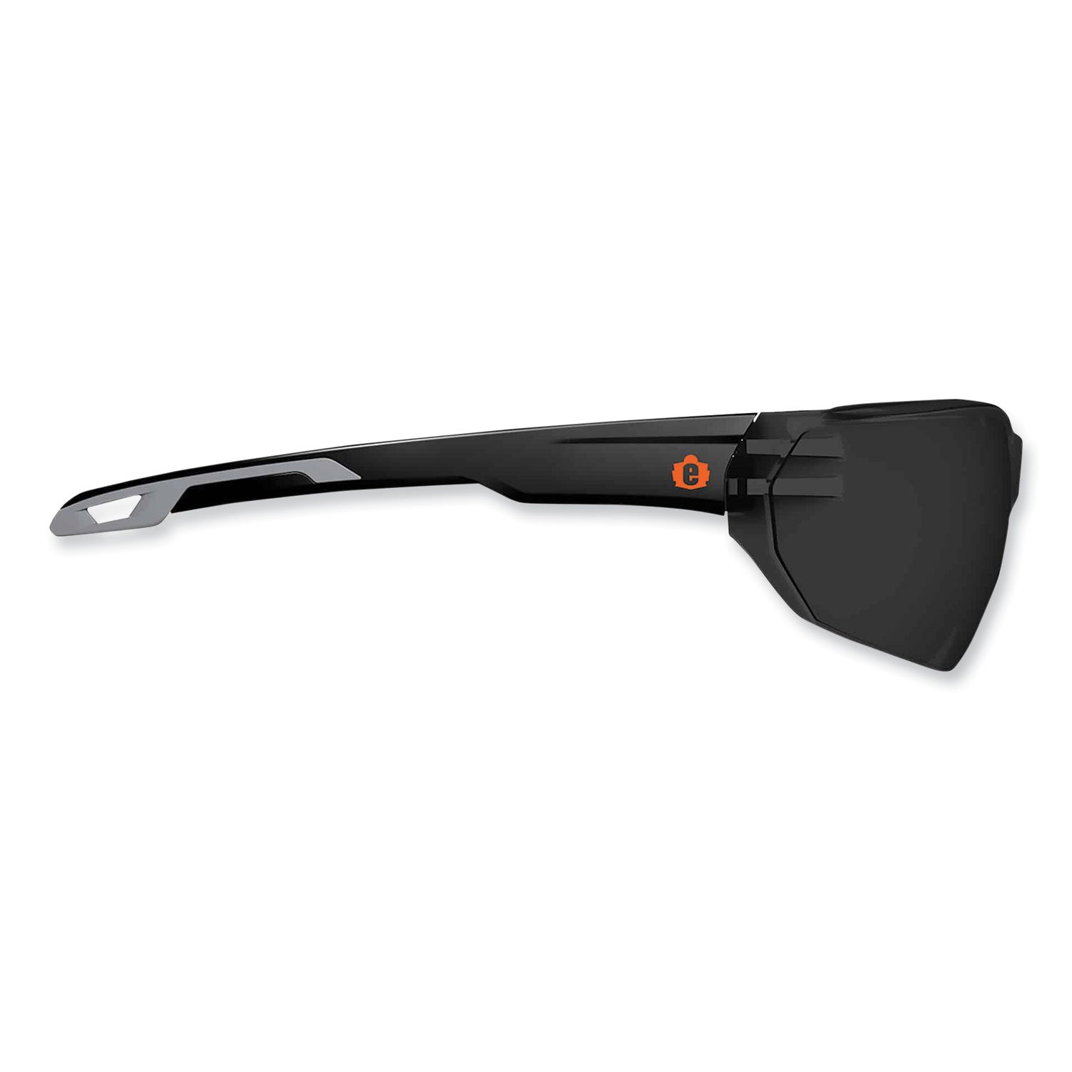 Skullerz Vali Frameless Safety Glasses, Black Nylon Impact Frame, Anti-Fog Smoke, Polycarb Lens, Ships in 1-3 Business Days