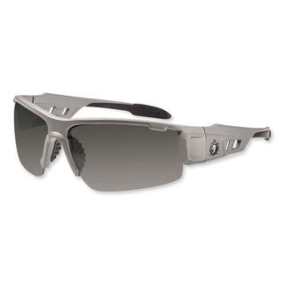 Skullerz Dagr Safety Glasses, Matte Gray Nylon Impact Frame, Polarized Smoke Polycarbonate Lens, Ships in 1-3 Business Days