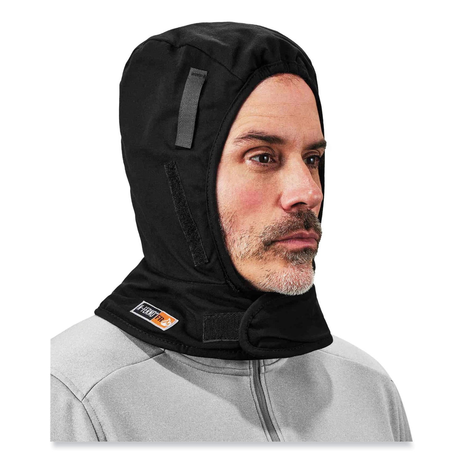 N-Ferno 6882 2-Layer FR Cotton Shoulder Winter Liner, Modacrylic Cotton, One Size Fit Most, Black, Ships in 1-3 Business Days