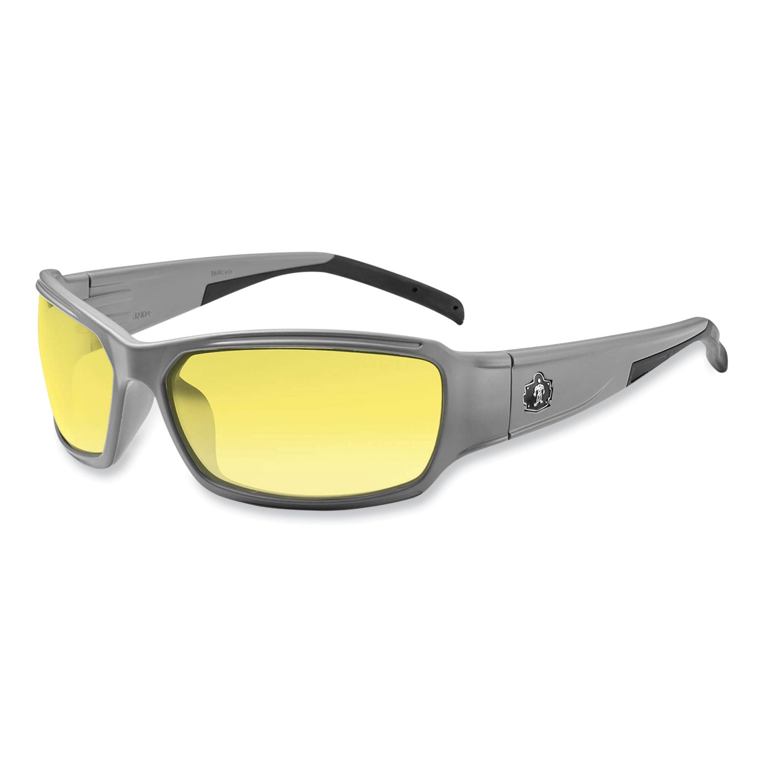 skullerz-thor-safety-glasses-matte-gray-nylon-impact-frame-yellow-polycarbonate-lens-ships-in-1-3-business-days_ego51150 - 1