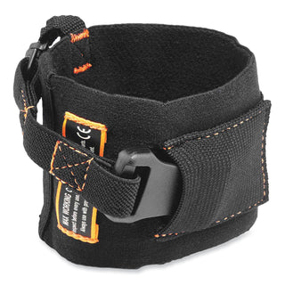 Squids 3116 Pull-On Wrist Lanyard with Buckle, 3 lb Max Working Capacity, 7.5" Long, Black, Ships in 1-3 Business Days