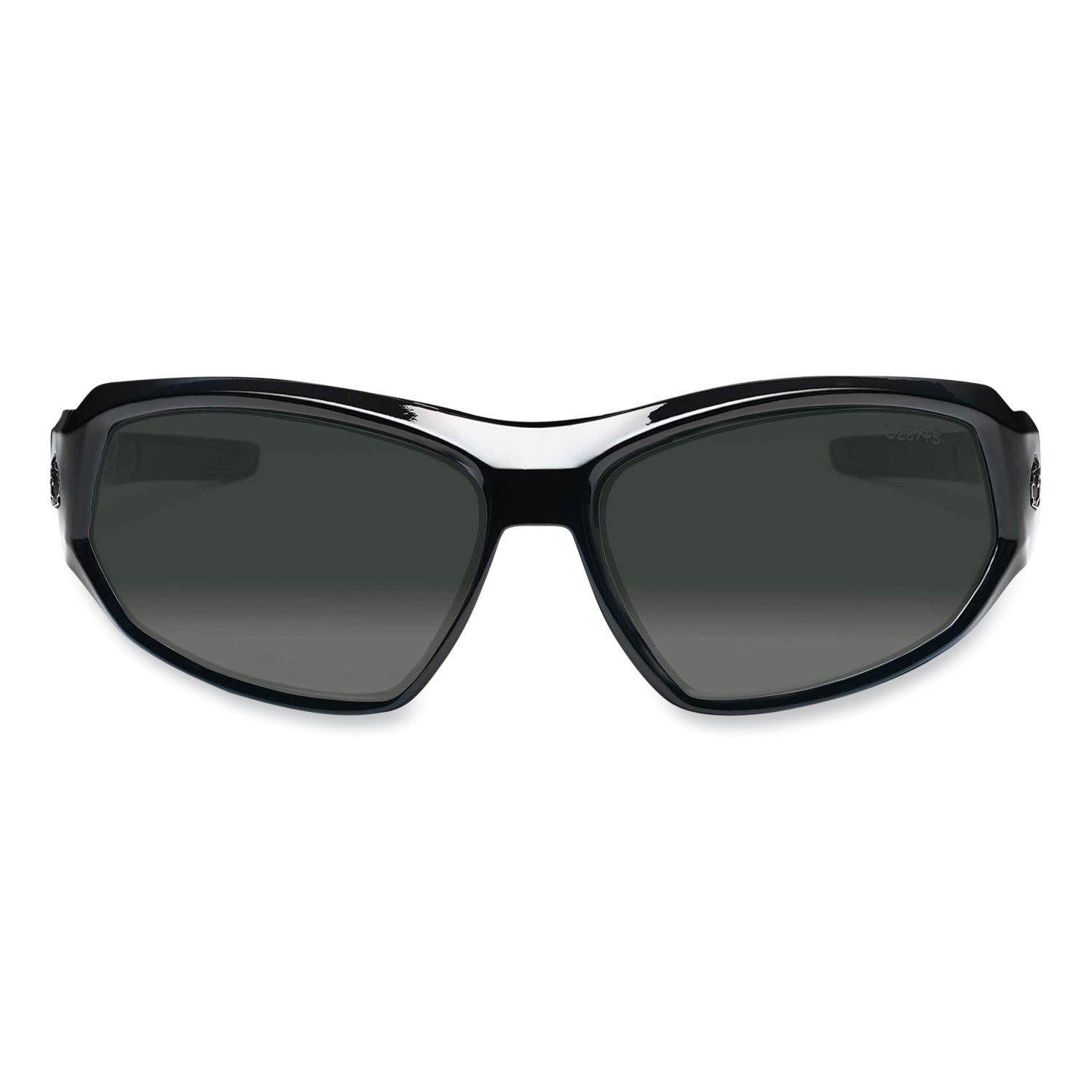 Skullerz Loki Safety Glasses/Goggles, Black Nylon Impact Frame,Polarized Smoke Polycarbonate Lens, Ships in 1-3 Business Days