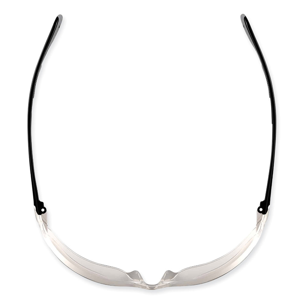 Skullerz Vali Frameless Safety Glasses, Black Nylon Impact Frame, Indoor/Outdoor Polycarb Lens, Ships in 1-3 Business Days