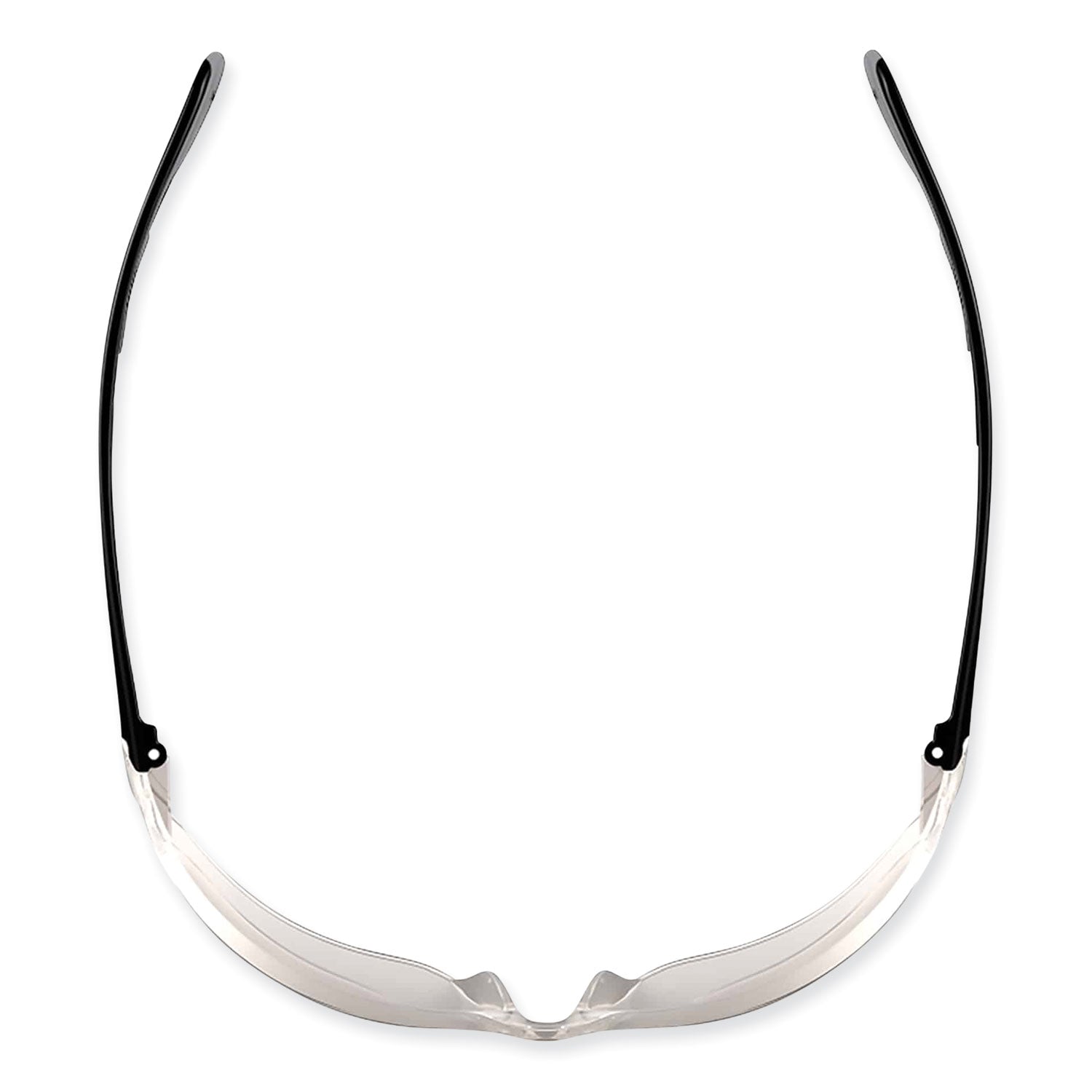 Skullerz Vali Frameless Safety Glasses, Black Nylon Impact Frame, Indoor/Outdoor Polycarb Lens, Ships in 1-3 Business Days