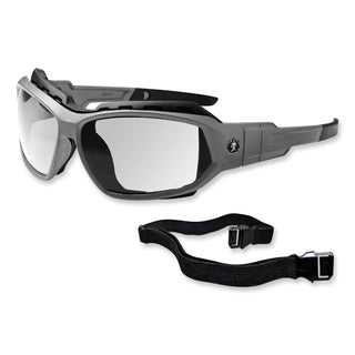 skullerz-loki-safety-glasses-goggles-matte-gray-nylon-impact-frame-clear-polycarbonate-lens-ships-in-1-3-business-days_ego56100 - 4