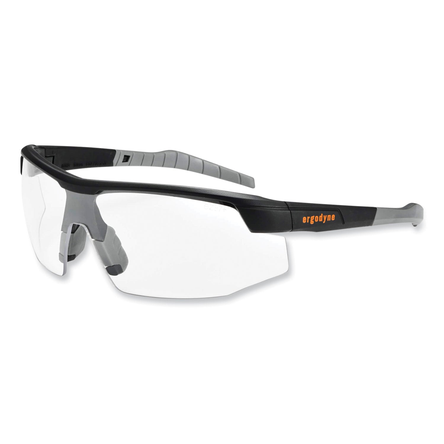 skullerz-skoll-safety-glasses-matte-black-nylon-impact-frame-clear-polycarbonate-lens-ships-in-1-3-business-days_ego59000 - 1