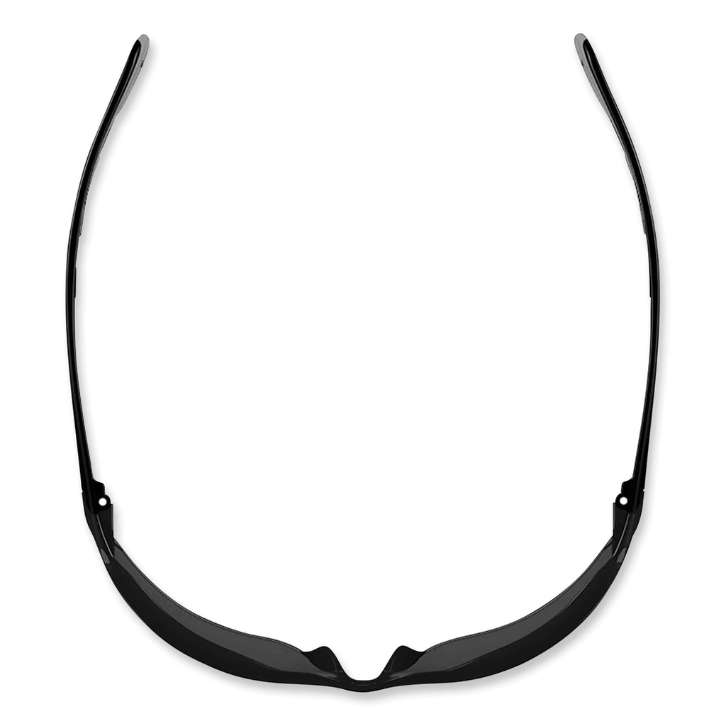 Skullerz Vali Frameless Safety Glasses, Matte Black Nylon Impact Frame, Smoke Polycarbonate Lens, Ships in 1-3 Business Days