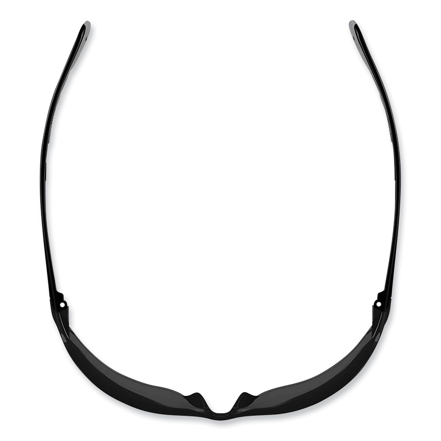 Skullerz Vali Frameless Safety Glasses, Matte Black Nylon Impact Frame, Smoke Polycarbonate Lens, Ships in 1-3 Business Days
