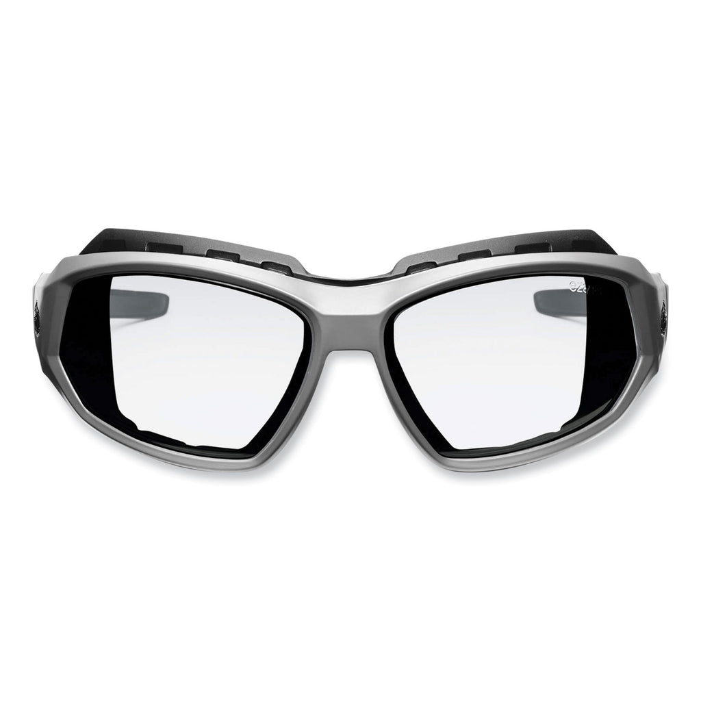 skullerz-loki-safety-glasses-goggles-matte-gray-nylon-impact-frame-clear-polycarbonate-lens-ships-in-1-3-business-days_ego56100 - 6