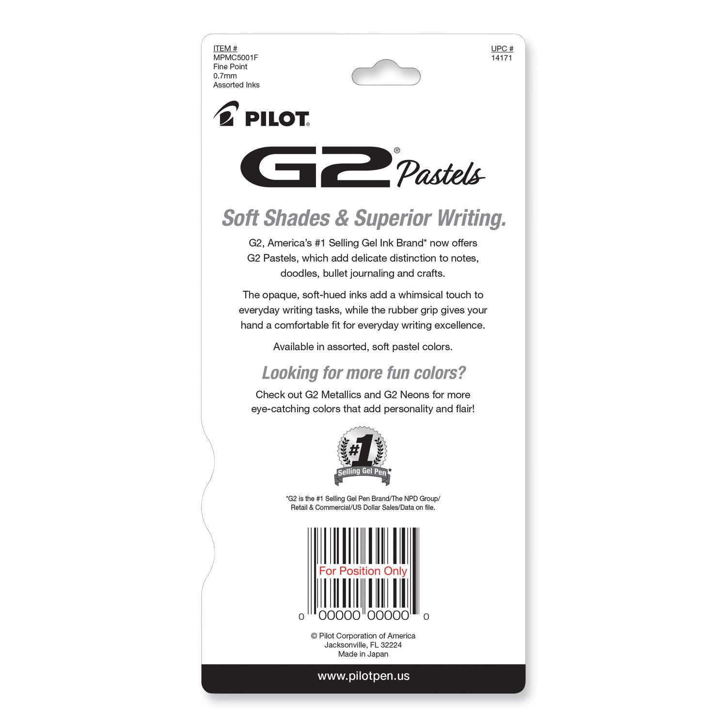 g2-pastel-gel-pen-retractable-fine-07-mm-assorted-pastel-ink-and-barrel-colors-5-pack_pil14171 - 3