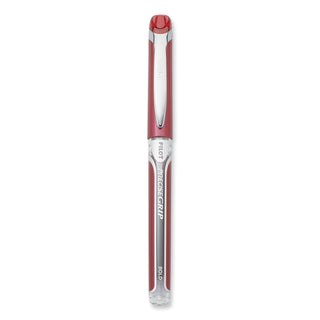 Precise Grip Roller Ball Pen, Stick, Bold 1 mm, Red Ink, Red Barrel