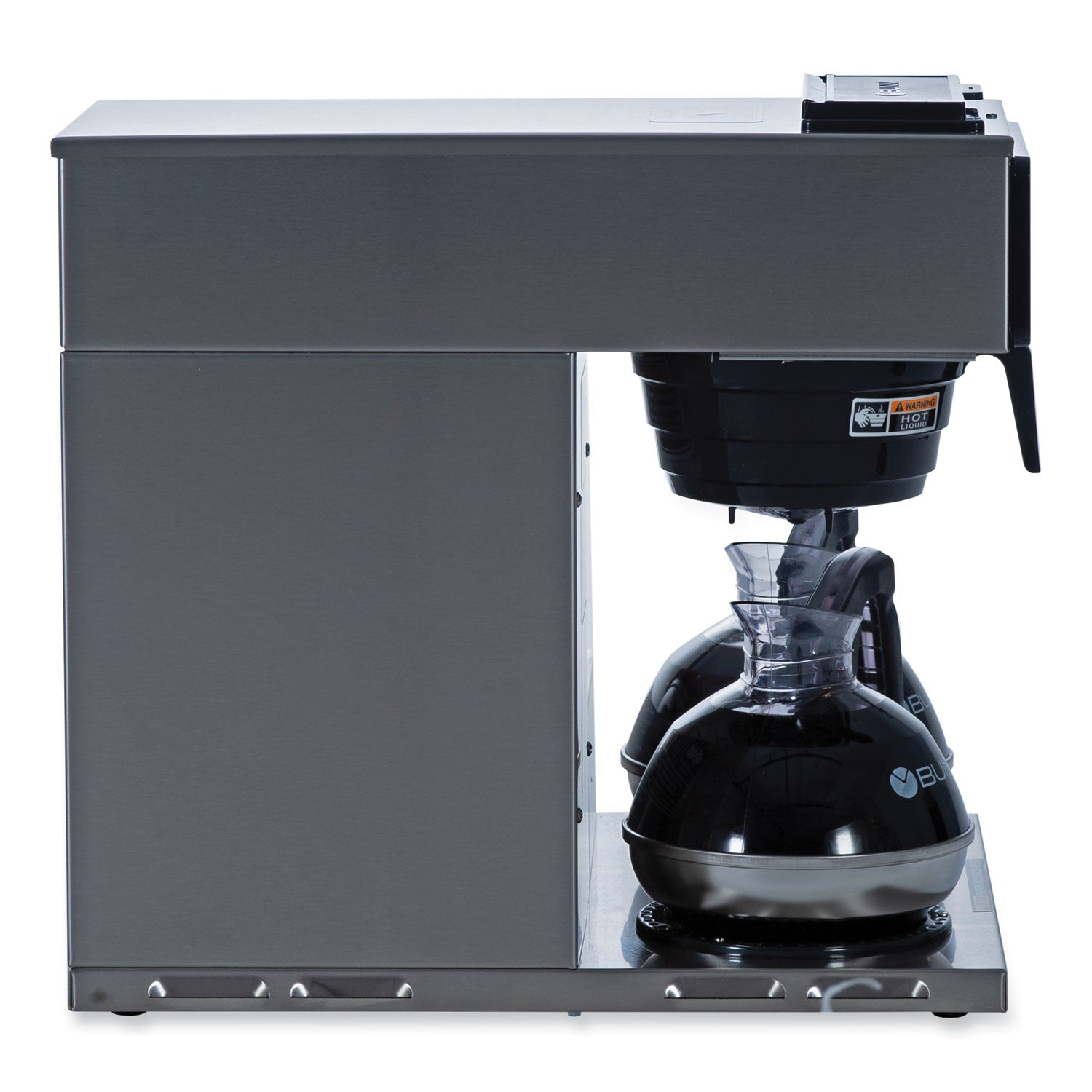 vp17-3-12-cup-pour-over-coffee-maker-with-three-warmers-stainless-steel-black-ships-in-7-10-business-days_bun133000003 - 7