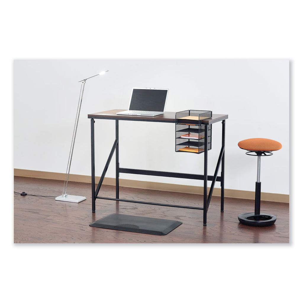 Onyx Horizontal Hanging Storage, 5 Sections, Letter Size Files, 10.25" x 12.4" x 14.4", Black, Ships in 1-3 Business Days
