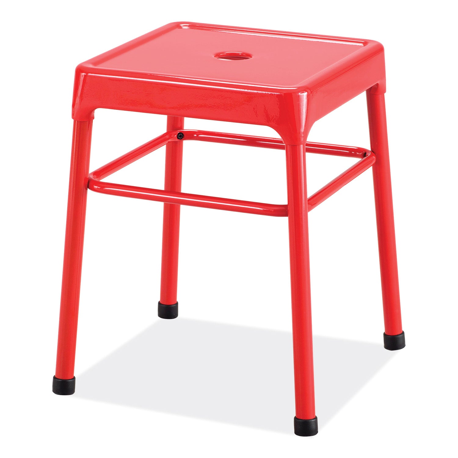 steel-guestbistro-stool-backless-supports-up-to-250-lb-18-seat-height-red-seat-red-base-ships-in-1-3-business-days_saf6604rd - 1