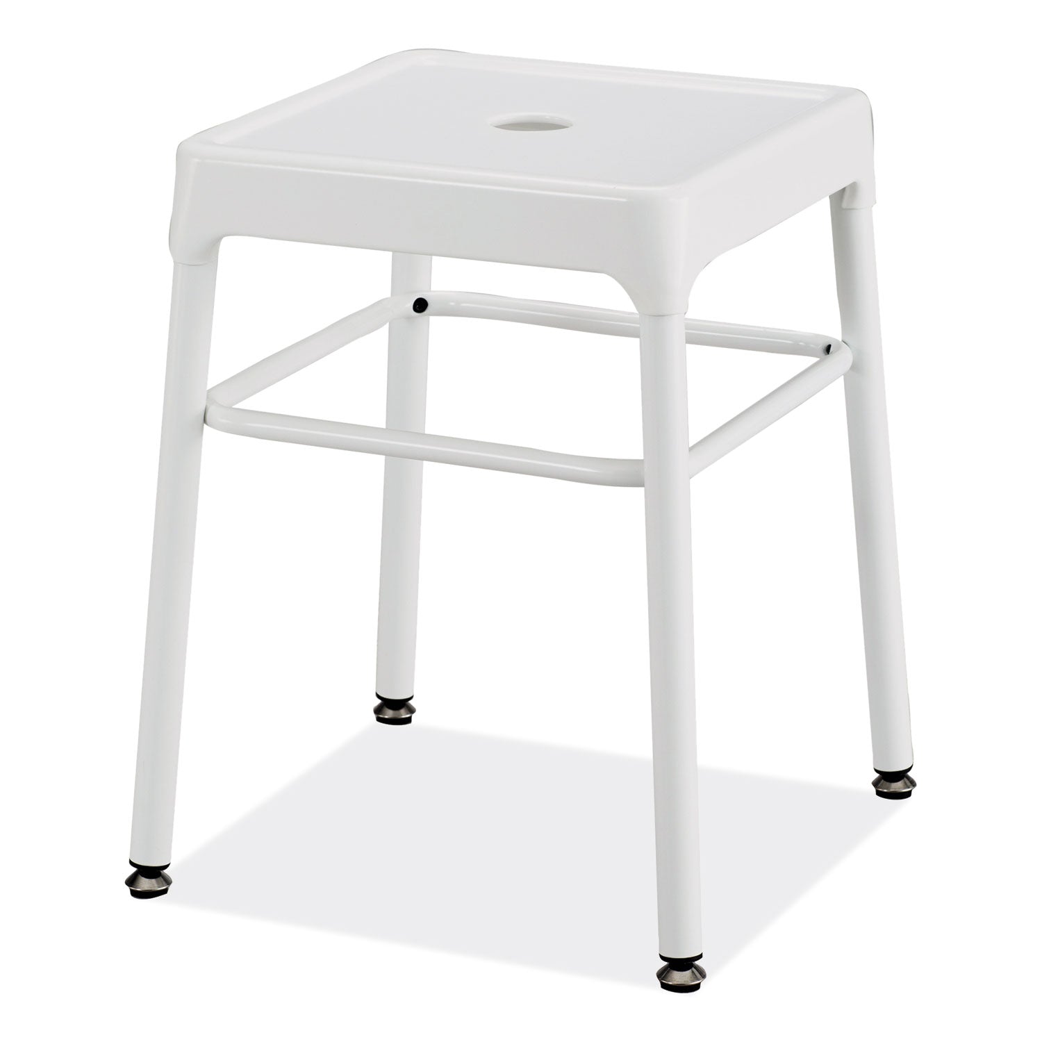 steel-guestbistro-stool-backless-supports-up-to-250-lb-18-seat-height-white-seat-white-base-ships-in-1-3-business-days_saf6604wh - 1