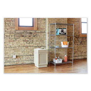 Industrial Wire Shelving, Four-Shelf, 36w x 18d x 72h, Black, Ships in 1-3 Business Days