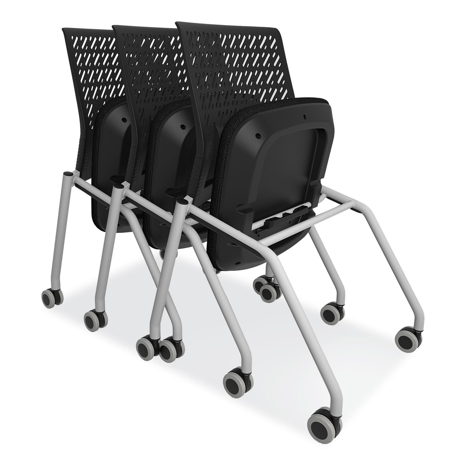 thesis-training-chair-w-flex-back-support-up-to-250-lb-18-high-black-seat-gray-base-2-carton-ships-in-1-3-business-days_safktx2sbblk - 4