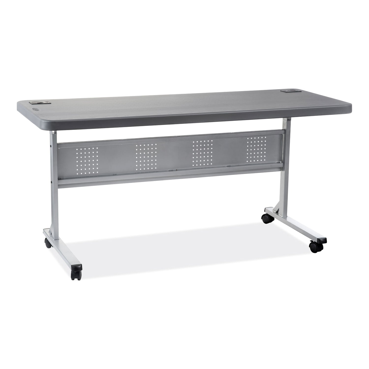 flip-n-store-training-table-rectangular-24-x-60-x-295-charcoal-gray-ships-in-1-3-business-days_npsbpft246020 - 1