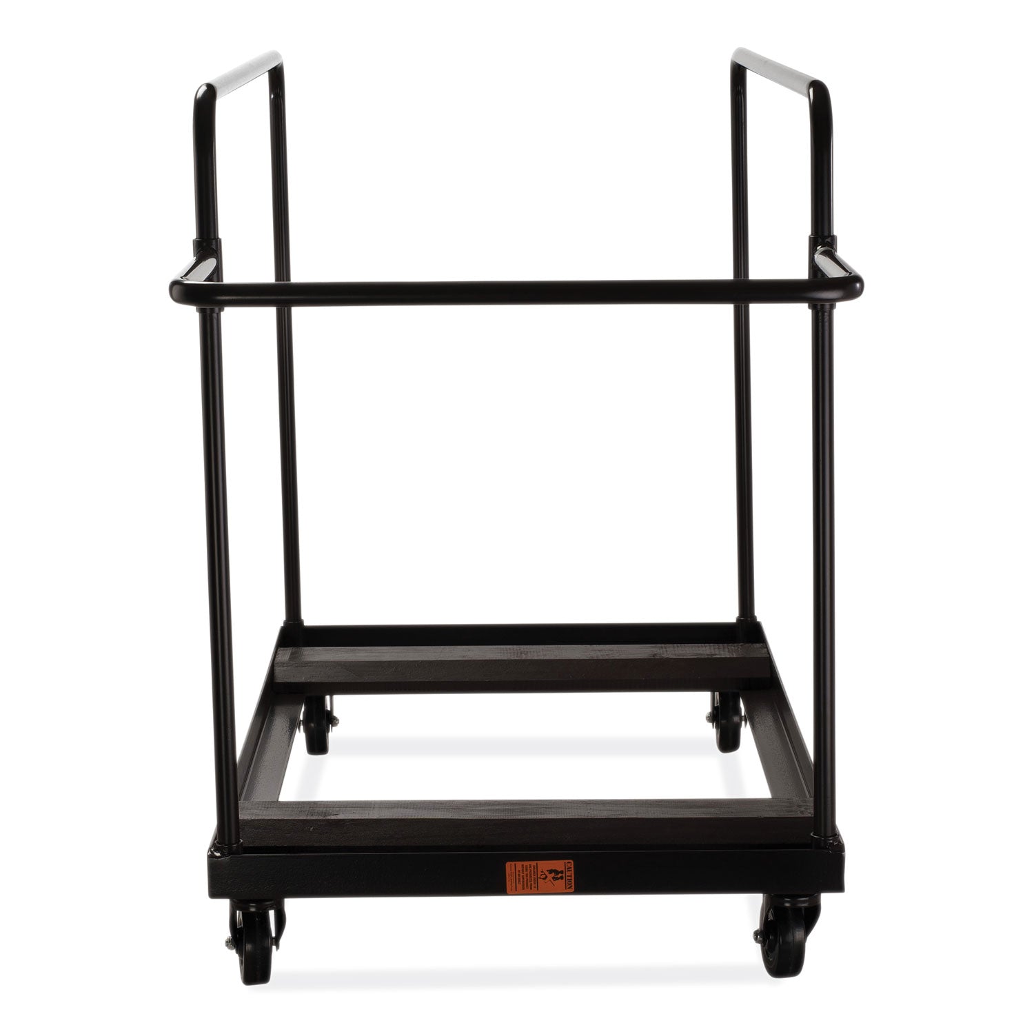 Folding Table Dolly for Round Tables, 660 lb Capacity, 40.5 x 28 x 61.5, Brown, Ships in 1-3 Business Days
