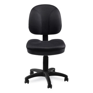 Comfort Task Chair, Supports Up to 300 lb, 19" to 23" Seat Height, Black Seat/Back, Black/Base, Ships in 1-3 Business Days