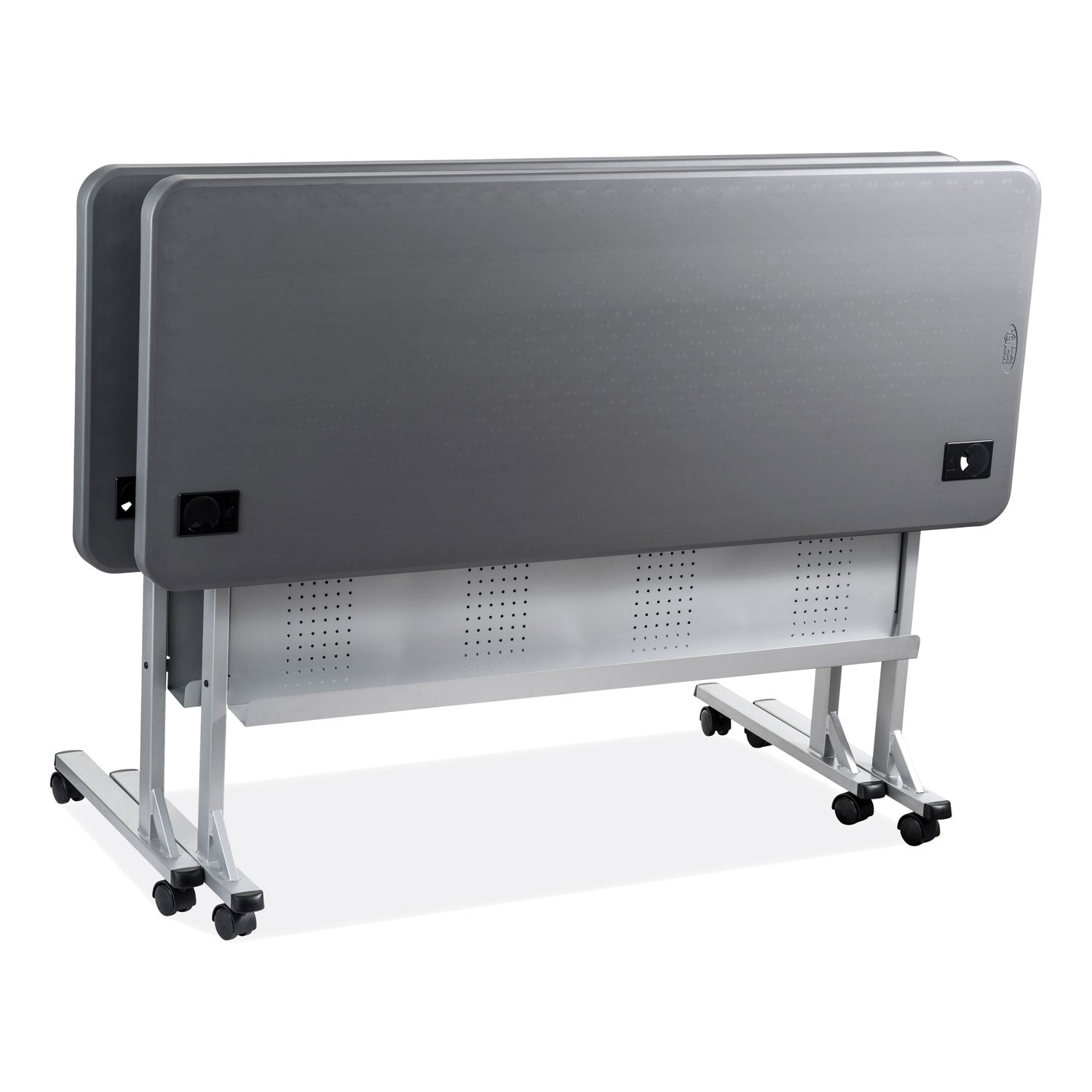 flip-n-store-training-table-rectangular-24-x-60-x-295-charcoal-gray-ships-in-1-3-business-days_npsbpft246020 - 2