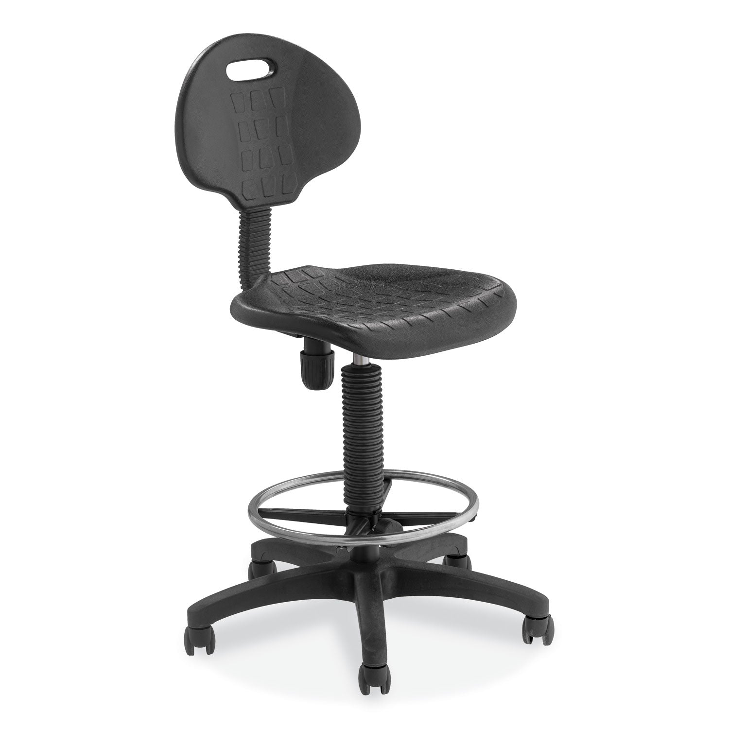 6700-series-polyurethane-adj-height-task-chair-supports-300-lb-22-32-seat-ht-black-seat-back-base-ships-in-1-3-bus-days_nps6722hb - 1