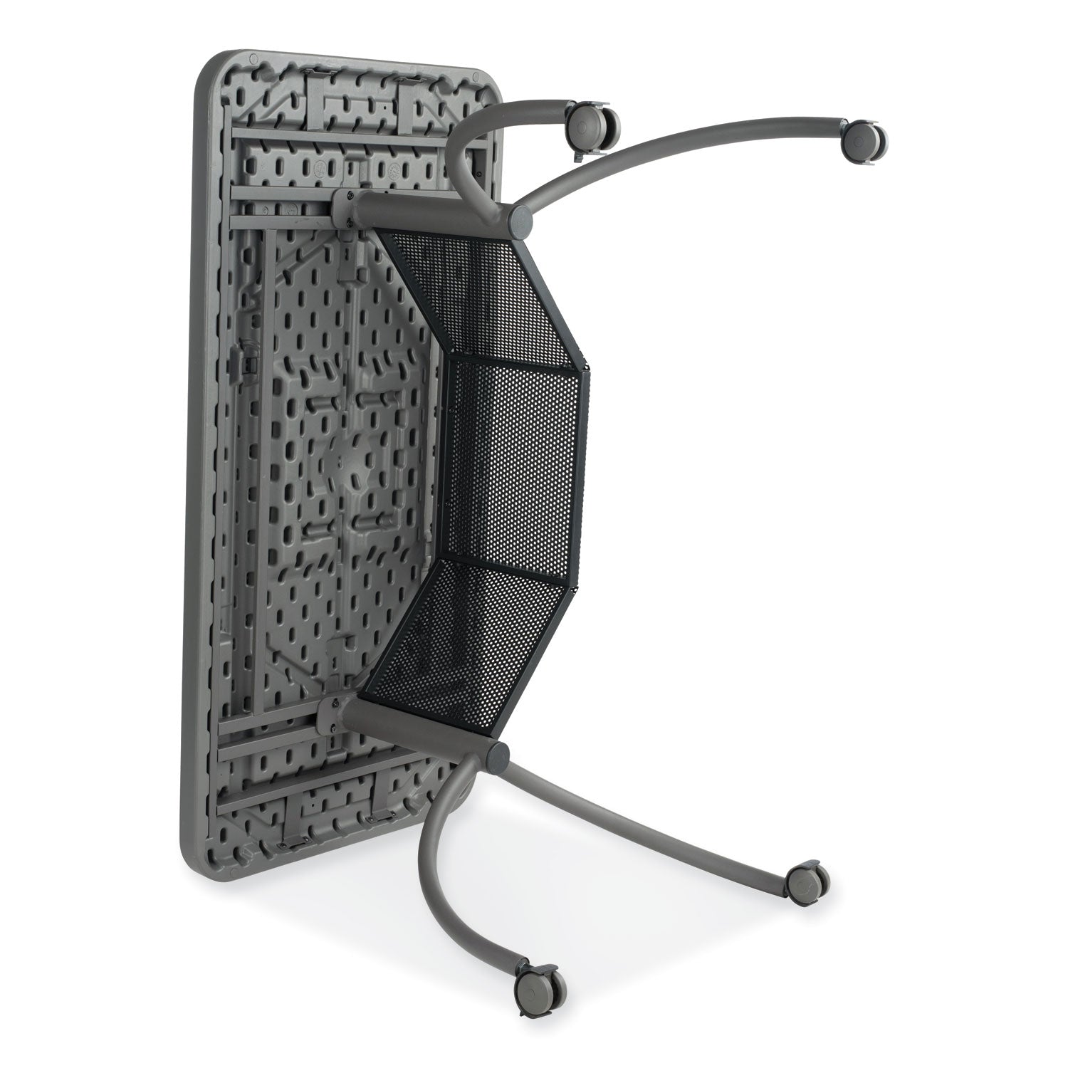 Teacher's WorkPod Desk, 48" x 24" x 30", Charcoal Slate, Ships in 1-3 Business Days