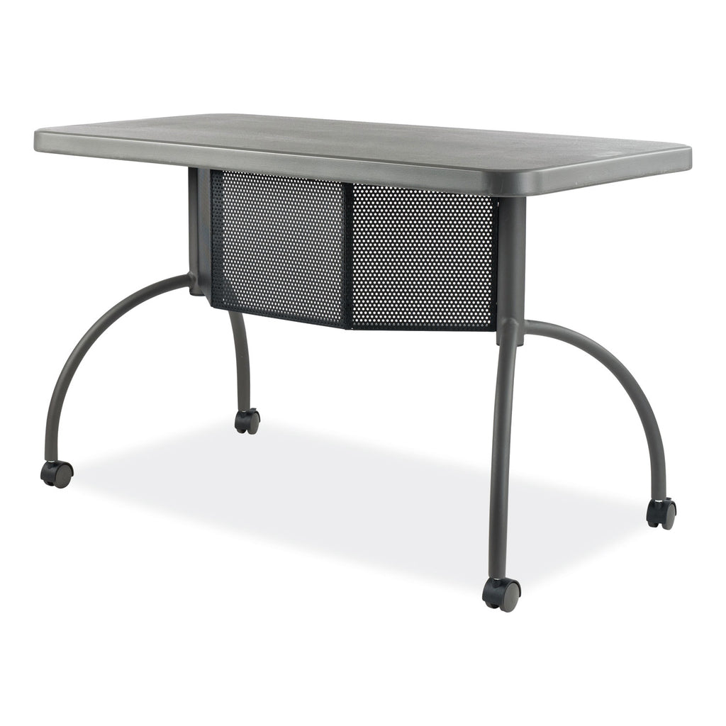 Teacher's WorkPod Desk, 48" x 24" x 30", Charcoal Slate, Ships in 1-3 Business Days