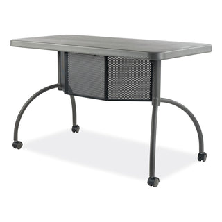 Teacher's WorkPod Desk, 48" x 24" x 30", Charcoal Slate, Ships in 1-3 Business Days