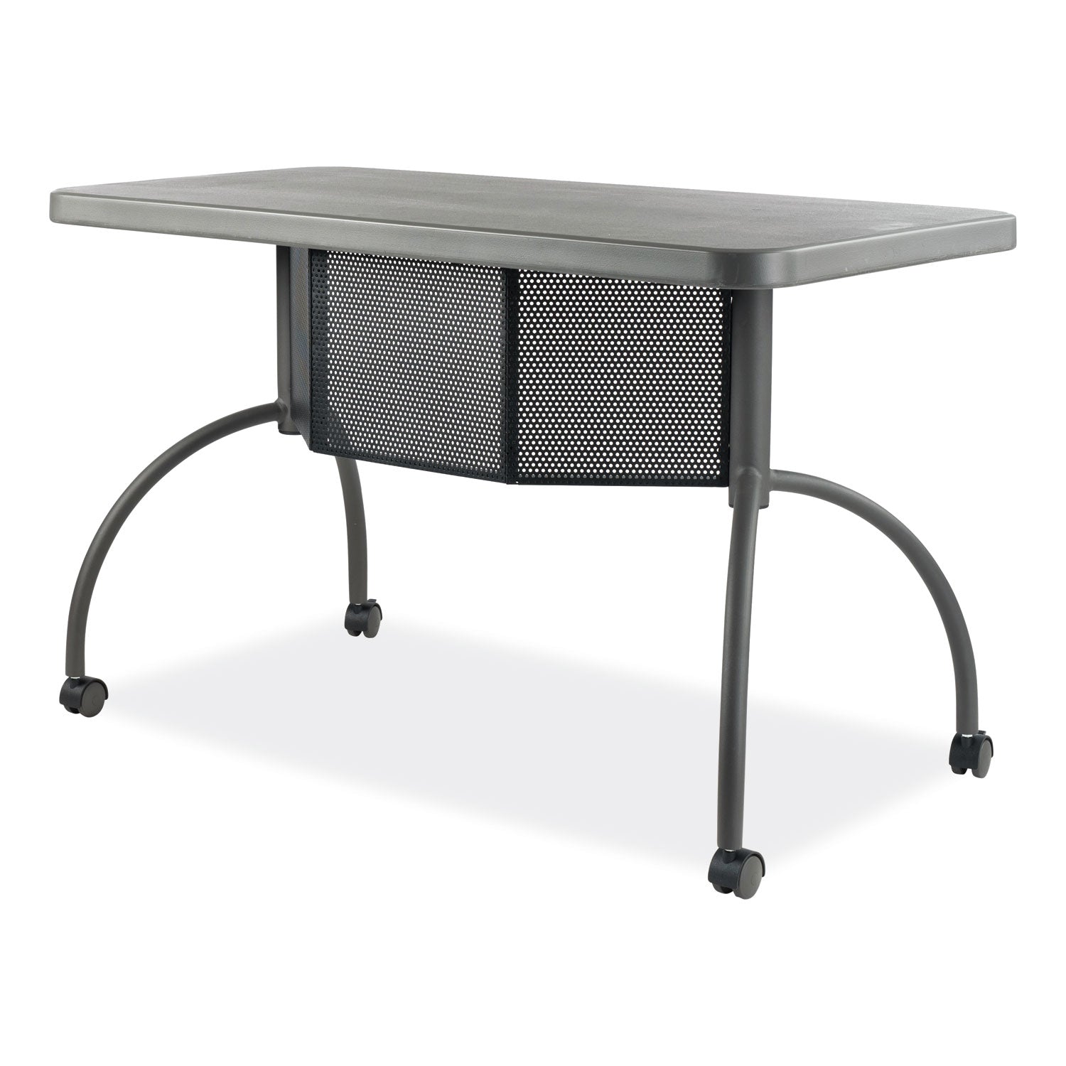 Teacher's WorkPod Desk, 48" x 24" x 30", Charcoal Slate, Ships in 1-3 Business Days