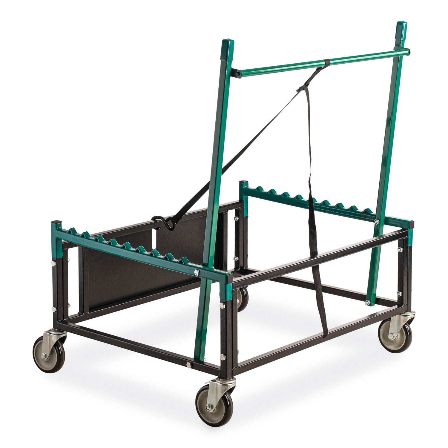 Table Assist Dolly, 1,000 lb Capacity, 38 x 30 x 44.5, Black/Green, Ships in 1-3 Business Days