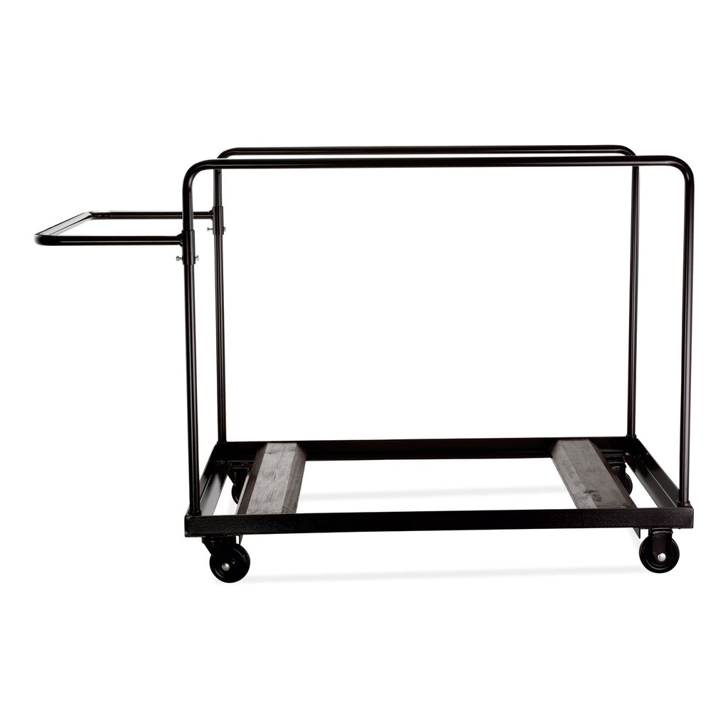 Folding Table Dolly for Round Tables, 660 lb Capacity, 40.5 x 28 x 61.5, Brown, Ships in 1-3 Business Days