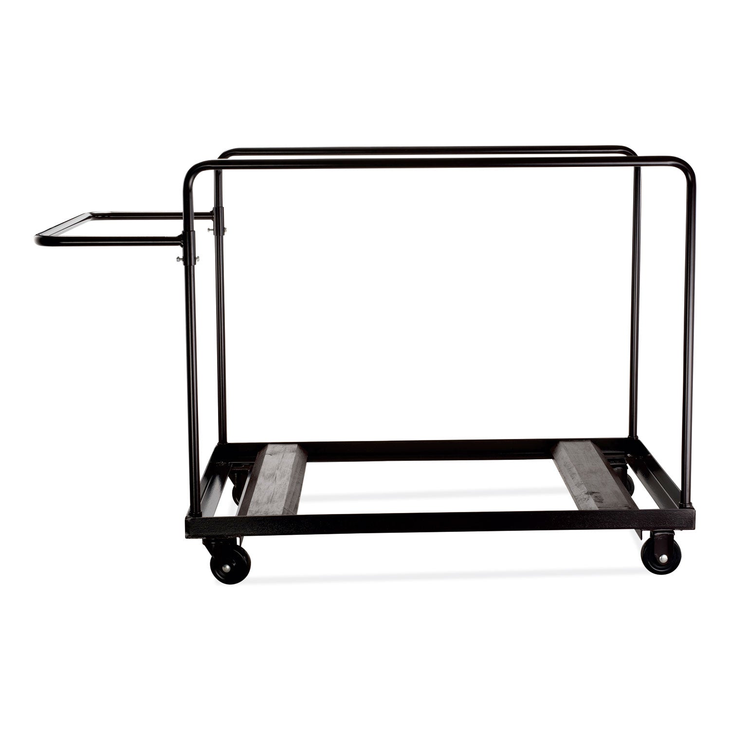 Folding Table Dolly for Round Tables, 660 lb Capacity, 40.5 x 28 x 61.5, Brown, Ships in 1-3 Business Days