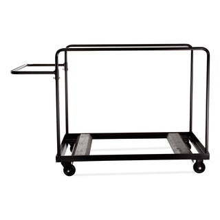 Folding Table Dolly for Round Tables, 660 lb Capacity, 40.5 x 28 x 61.5, Brown, Ships in 1-3 Business Days