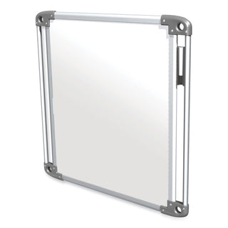 Nexus Double-Sided Portable Whiteboard Tablet, 27.88x27.88, White Surface, Satin Aluminum Frame, Ships in 7-10 Business Days