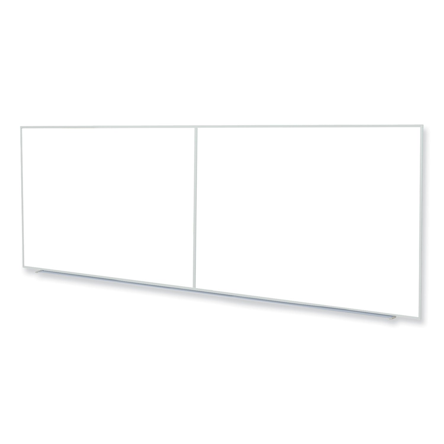 non-magnetic-whiteboard-with-aluminum-frame-14463-x-4847-white-surface-satin-aluminum-frame-ships-in-7-10-business-days_ghem24124 - 2