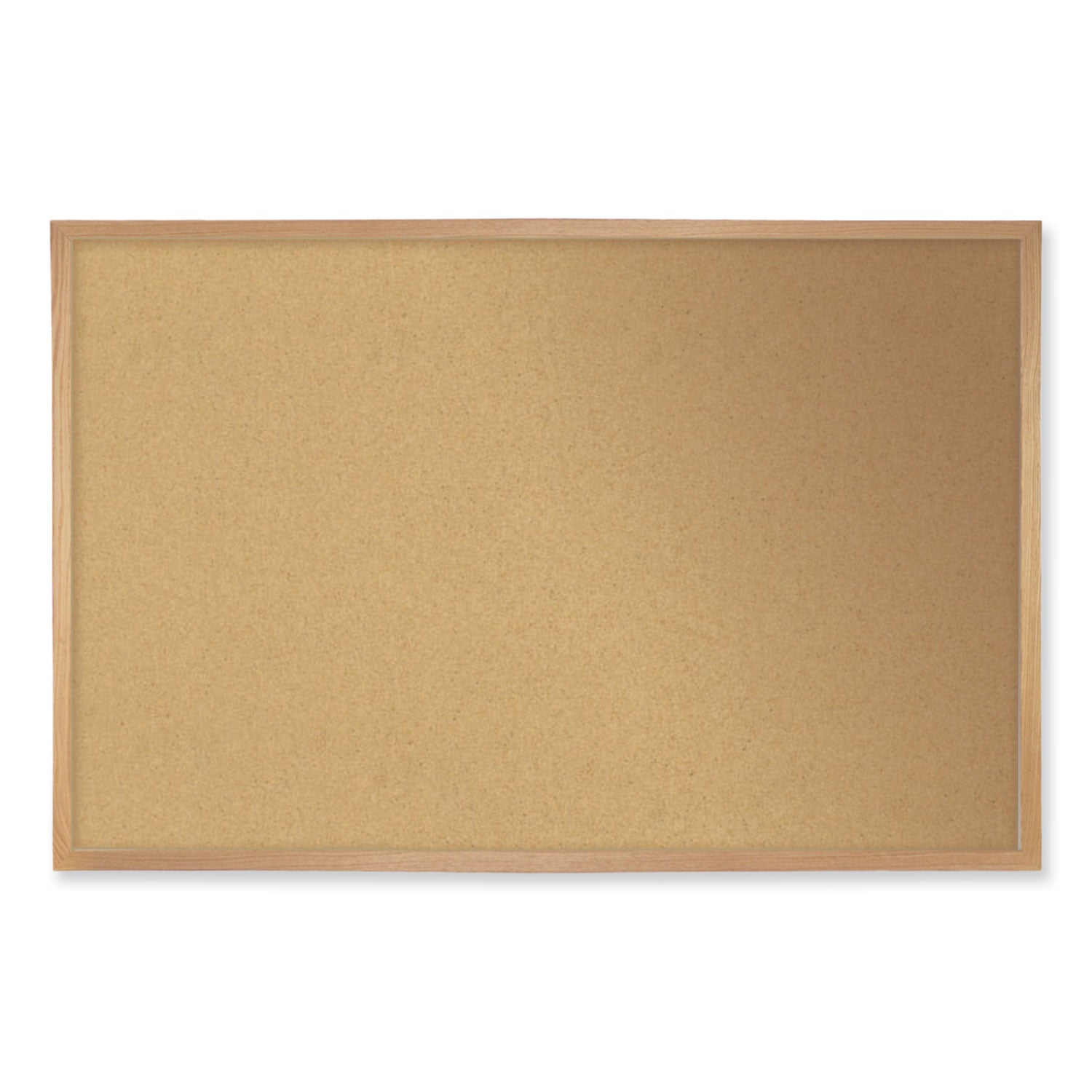 natural-cork-bulletin-board-with-frame-1205-x-485-tan-surface-oak-frame-ships-in-7-10-business-days_ghewk410 - 1