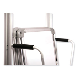 nexus-easel-whiteboard-32-x-7613-white-surface-satin-aluminum-frame-ships-in-7-10-business-days_ghenex204ep4fr - 2